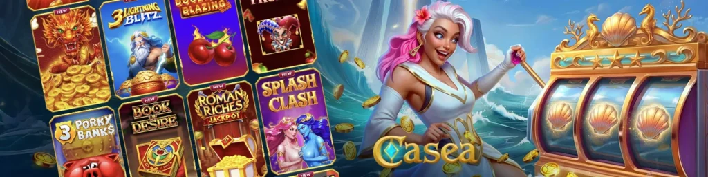 Casea Casino games banner